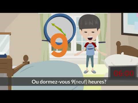  A4 Learn French with stories : J'ai bien dormi