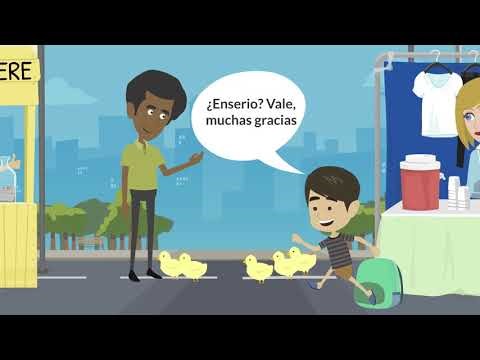  B9 Learn Spanish with stories : El pollito